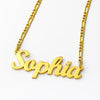 Custom Name Necklace – 24CT Gold Plated Personalized Jewelry for Women | Stylish Script Font Gift Chain