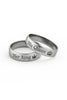 His Queen & Her King Matching Couple Rings – Personalized Royal Crown Engraved Bands for Couples