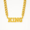 Custom Name Necklace – Bold Cuban Chain Pendant for Men, Hip-Hop Streetwear Jewelry