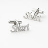 Custom Name Cufflinks for Men – Personalized Engraved Accessories – Luxury Gift for Groom, Wedding, or Anniversary