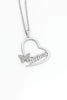 Custom 24CT Gold Platted Heart Name Necklace with Butterfly