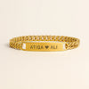 Personalized Gold Date Bracelet – Custom Engraved Jewelry Gift