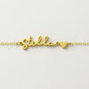 Custom Gold Name Bracelet – Personalized
