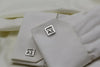 Custom Monogram Cufflinks – Personalized AB Initial Square Cuff Links for Men | Luxury Formal Wear Accessory