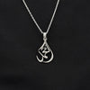 Muhammad Written Necklace 18K Gold Plated Silver - Muslim Jewelry