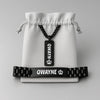 Personalized Bracelet & Pendant Set for Men – Custom Engraved 'YOUR NAME' with Crown Design – Luxury Gift Box Included