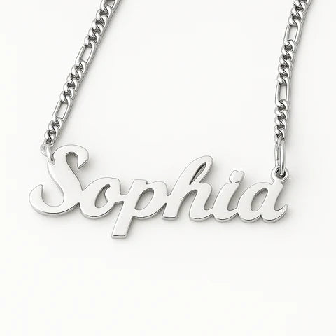 Custom Name Necklace – 24CT Gold Plated Personalized Jewelry for Women | Stylish Script Font Gift Chain