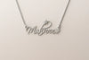 Custom Name Necklace for Women – 24CT Gold Plated Personalized Pendant with Star & Heart Charms – Elegant Gift Jewelry