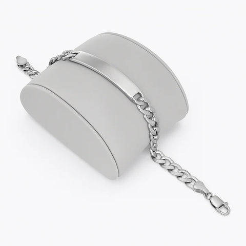 Custom Gold ID Bracelet – Luxury Personalized Chain