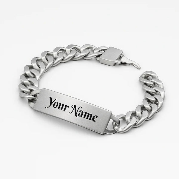 Custom Gold Name Bracelet – Personalized Cuban Link Jewelry