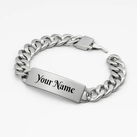 Custom Gold Name Bracelet – Personalized Cuban Link Jewelry
