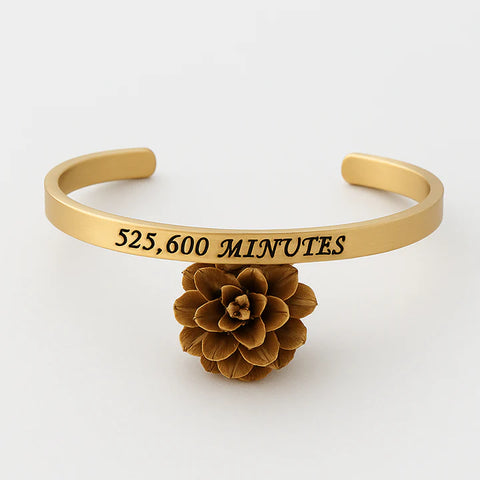 Elegant Gold Cuff Bracelet – Personalized Engraved Jewelry