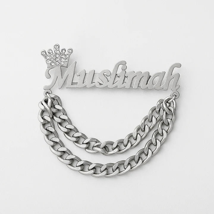Custom "Your Name" Brooch – Gold Plated Personalized Pin