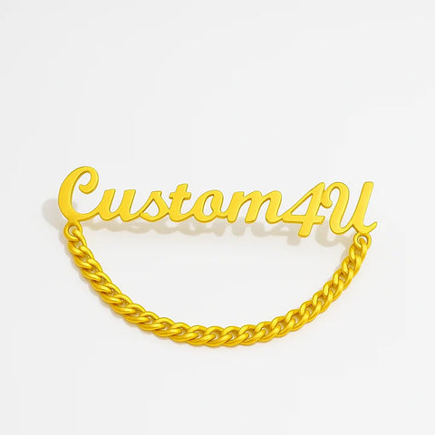 Custom Name Chain Bracelet – Personalized Jewelry for Men & Women
