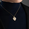Custom Couple Name Angel Wing Necklace – Personalized Heart Pendant with Infinity Symbol in Gold & Silver for Lovers
