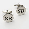 Personalized Cufflinks – Custom Engraved Monogram Gift for Men | Elegant Octagon Shape
