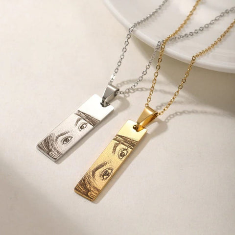 "Gaze Necklaces 💎 - Silver & Gold Editions"