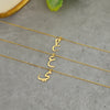 Arabic Initial Letter Necklace